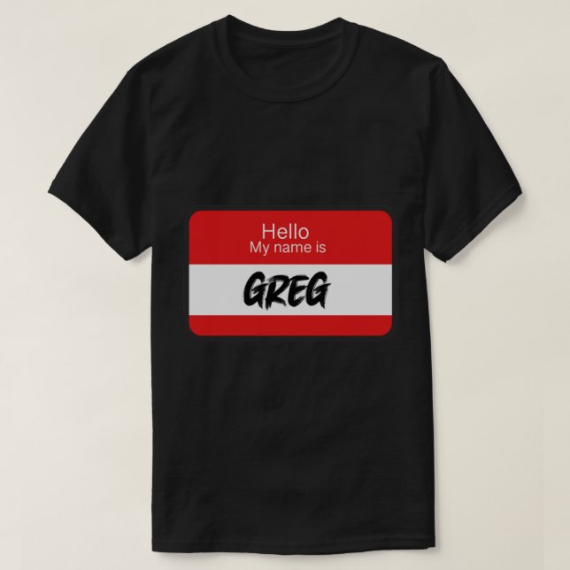 Danny Gonzalez Greg   T-Shirt (Design Front)