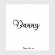 Danny Name - Handwritten Calligraphy
