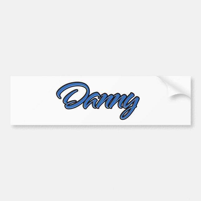 Danny Nom bleu Aufkleber Sticker Autoaufkleber (Devant)