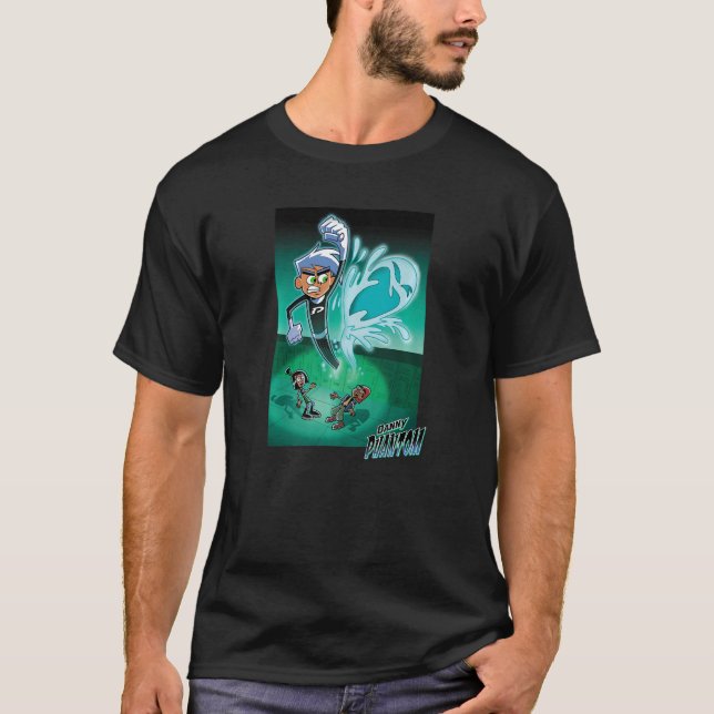 Danny Phantom Group Shot Poster Punch  T-Shirt (Front)