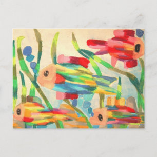 Dannysylee The Rainbow Fish Postcard