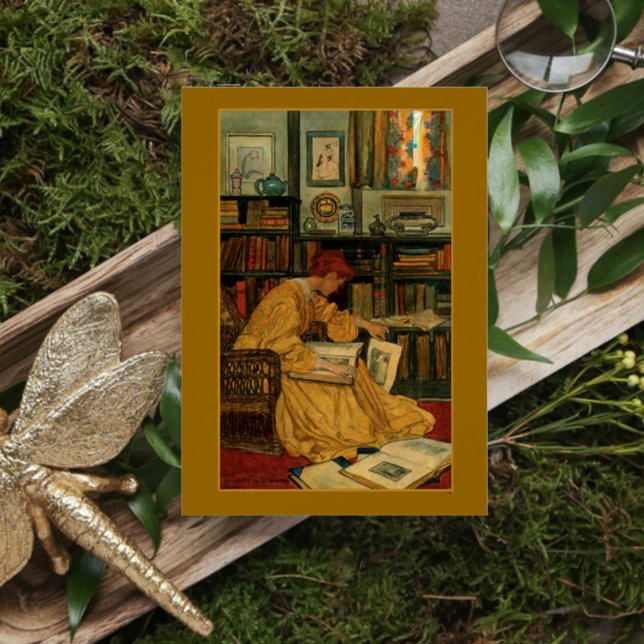 Dans la bibliothèque (Créateur téléchargé)