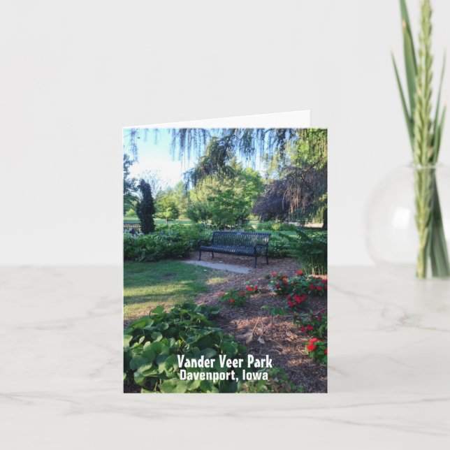 Dans la carte de note de parc (Devant)