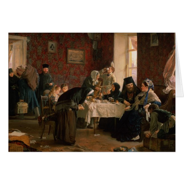 Dans la dépendance de monastère (Devant horizontal)