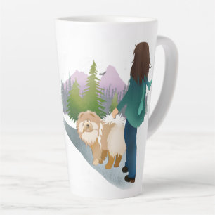 DANS LA FORÊT - Chow-Latte Mug