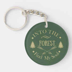 Dans la forêt trouver mon âme amante randonnée
