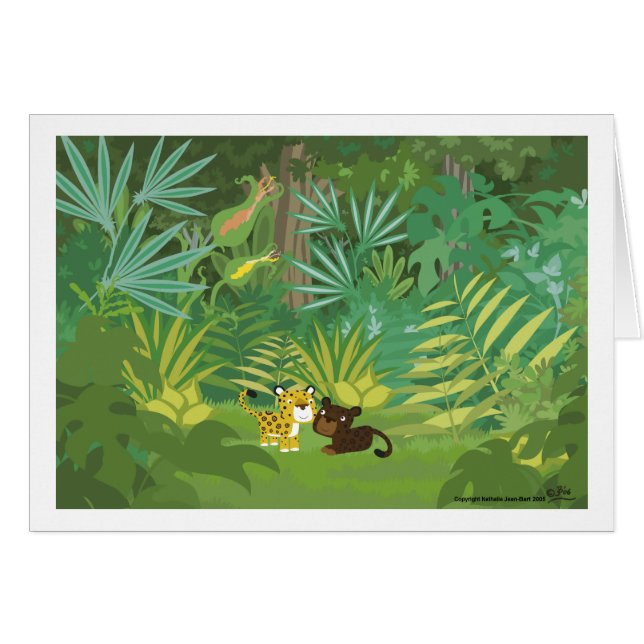 Dans la jungle (Devant horizontal)