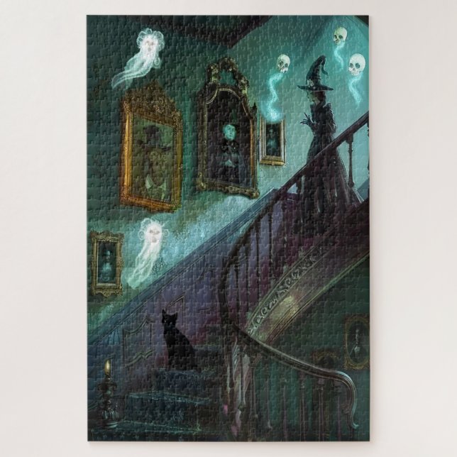 Dans la maison de la sorcière Puzzle (Vertical)
