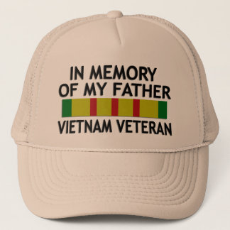 Dans la mémoire du casquette kaki de vétéran du
