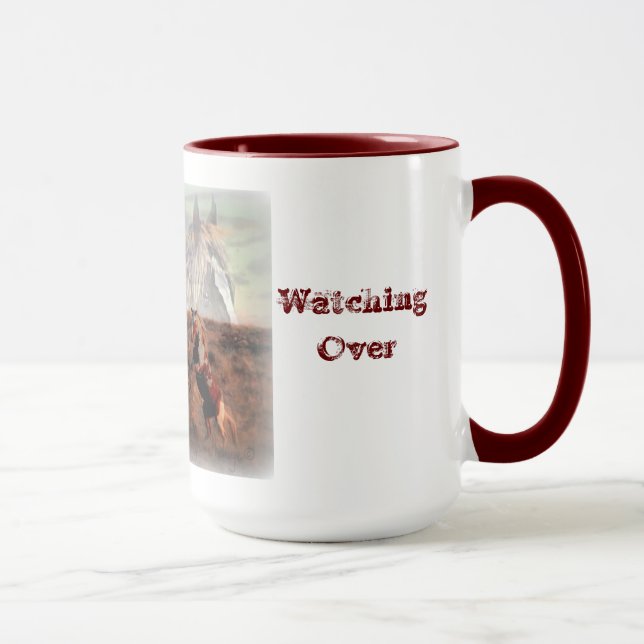 "Dans la mémoire du commandant" tasse (Droite)