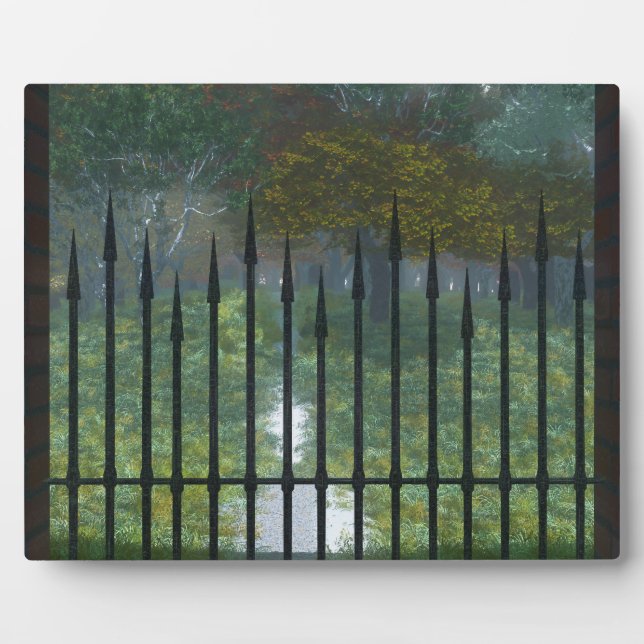 Dans la plaque photographique de la vieille forêt (Devant)