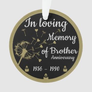 Dans l'amour Mémoire La mort Anniversaire Frère