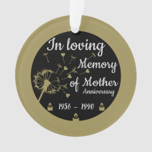 Dans l'amour Mémoire Mère Anniversaire de la mort