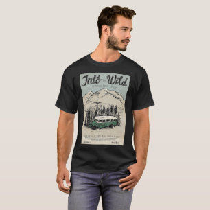 Dans l'art sauvage de conception pour le T-shirt