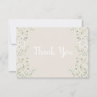 Dans le Carte de remerciements du Baby shower des 