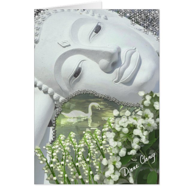 Dans le jardin - Quan Yin & Flowers (Devant)
