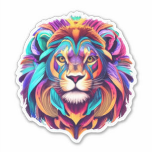 Dans le pack Sticker Wild Lion