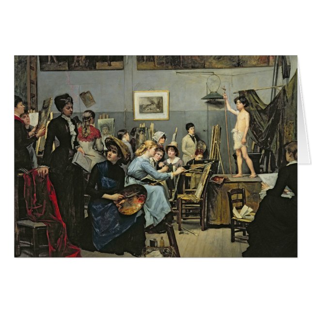 Dans le studio (Devant horizontal)