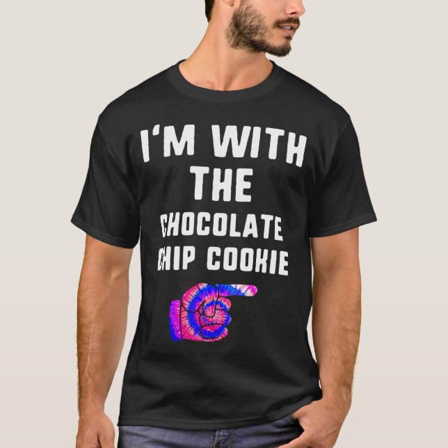 Dans le T-shirt Chocolate Chip Cookie Tie Dye (Devant)