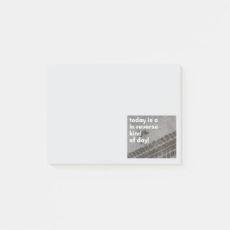 Dans le type inverse de post-it de jour