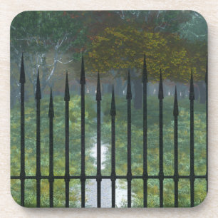 Dans le vieux Dessous de verre de liège forestier