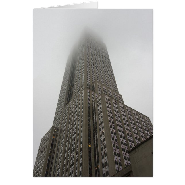 Dans les nuages - Empire State Bldg - NYC (Devant)