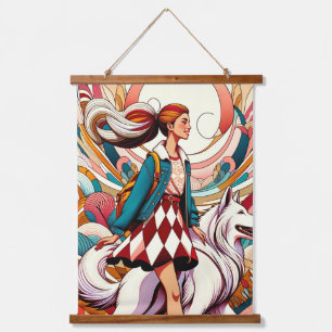 Dans les pas de Fool - Tapisserie murale coupée en