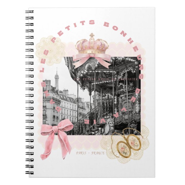 Dans Les Petits Bonheurs de la Vie Notebook (Front)