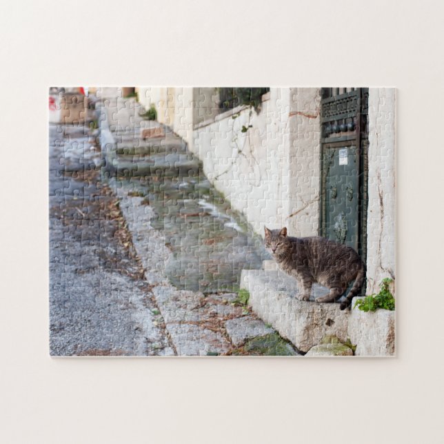 Dans les rues d'Athènes - puzzle (Horizontal)