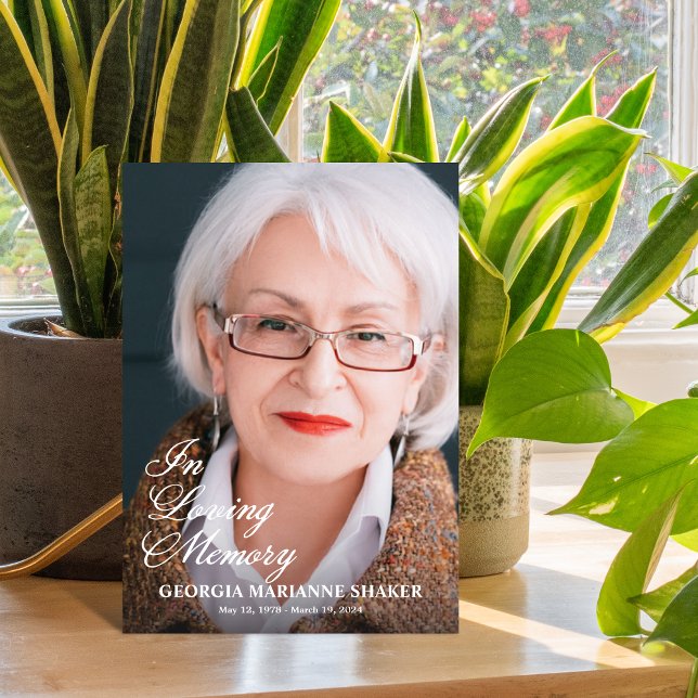 Dans Love Memory Full Photo Memorial Programme (Créateur téléchargé)