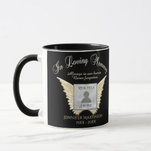 Dans Love Memory Photo Memorial Mug
