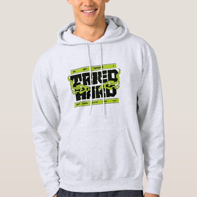 'Dans ma défense' Mème Hommes Vêtements Sweat - sh (Devant)