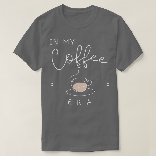 Dans mon ère café TShirt 2 (Design devant)