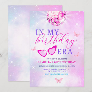 Dans Mon Invitation À L'Ère D'Anniversaire