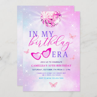 Dans Mon Invitation À L'Ère D'Anniversaire