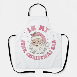 Dans mon tablier rose de Noël