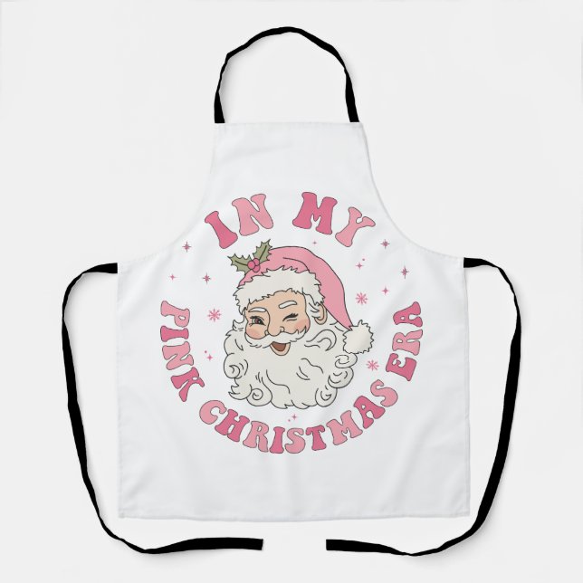 Dans mon tablier rose de Noël (Recto)