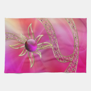 Dans Serviette De Cuisine Splendor Radiant