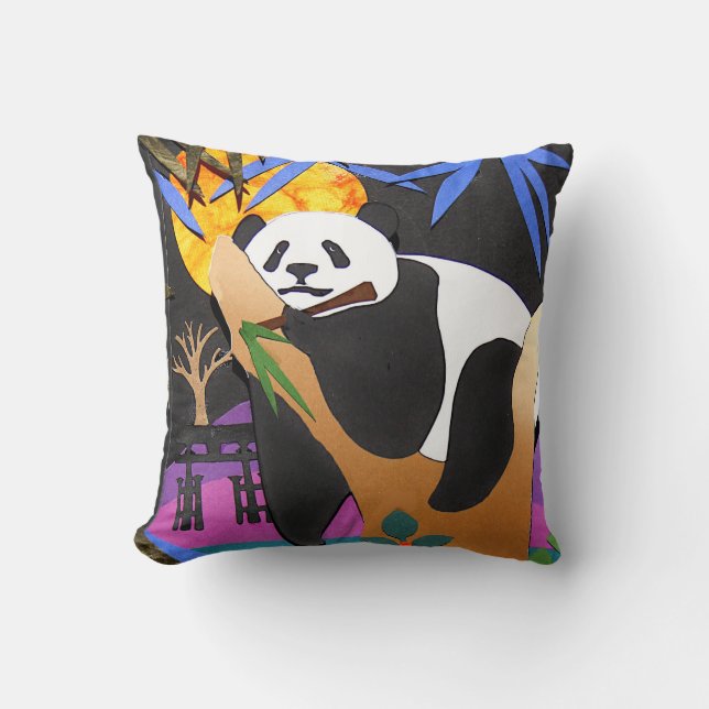 DANS un coussin EN BAMBOU de panda de COMA (Recto)