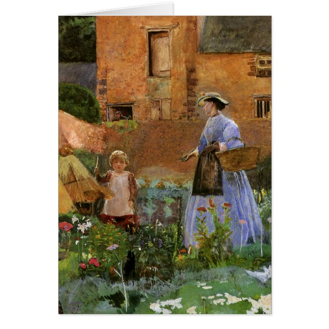 Dans un jardin à Cookham par George John Pinwell (Devant)