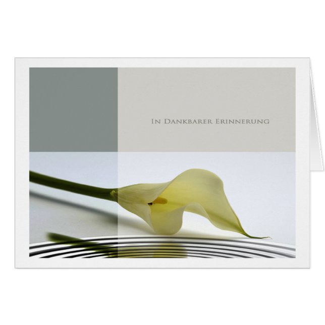 dans un souvenir reconnaissant (Devant horizontal)