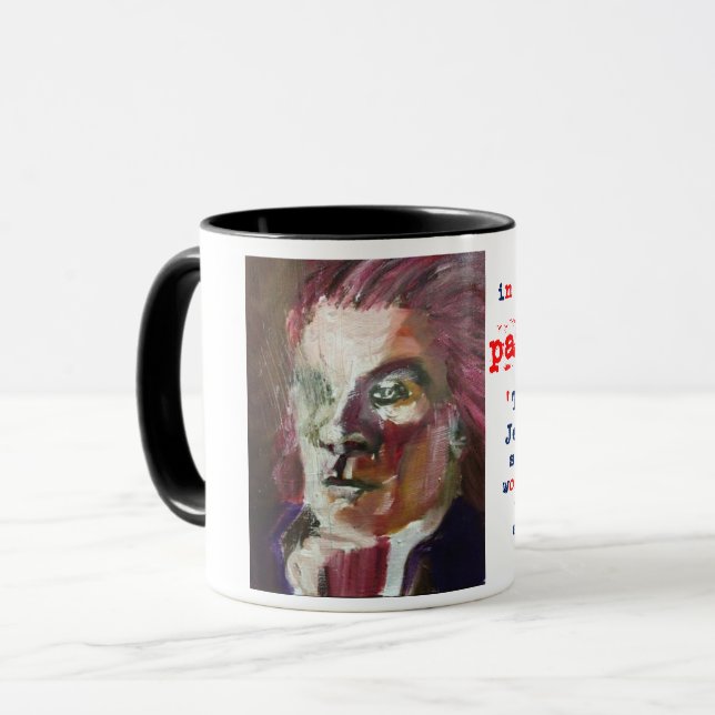 Dans une tasse de café de "Thomas Jefferson" de (Devant gauche)