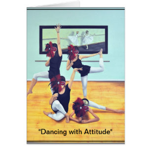"Dansant avec l'attitude "