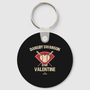 Dansby Swanson Is My Valentine Atlanta Sell Player Keychain