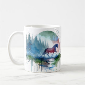 Danse au Cœur de la Forêt, magnifique tasse