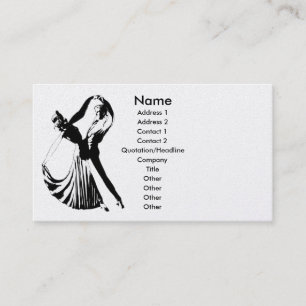 Danse avec moi modèle de carte de profil