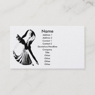 Danse avec moi modèle de carte de profil