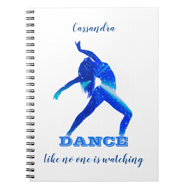 Danse - Comme personne ne regarde - Carnet (Devant)