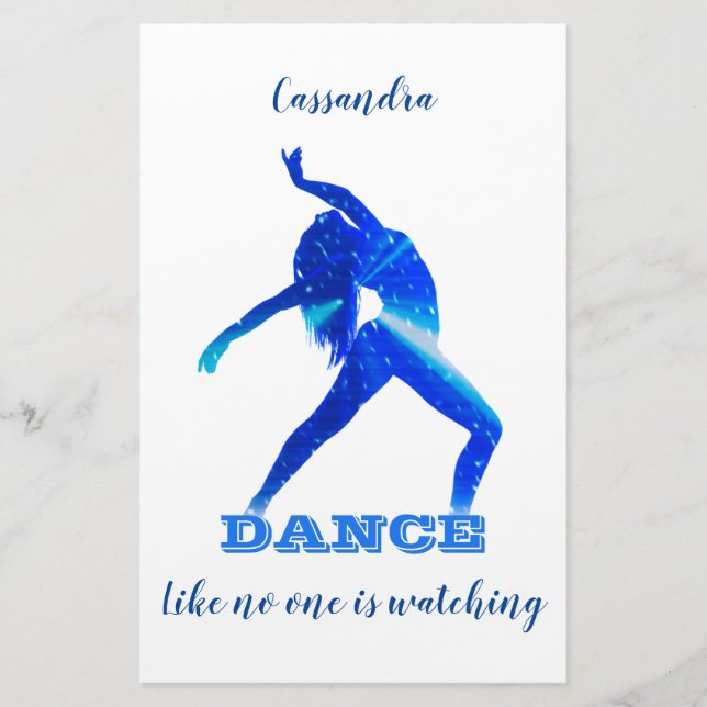 Danse - Comme personne ne regarde papeterie (Devant)