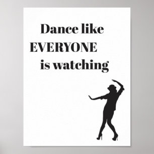 Danse comme tout le monde regarde - Poster